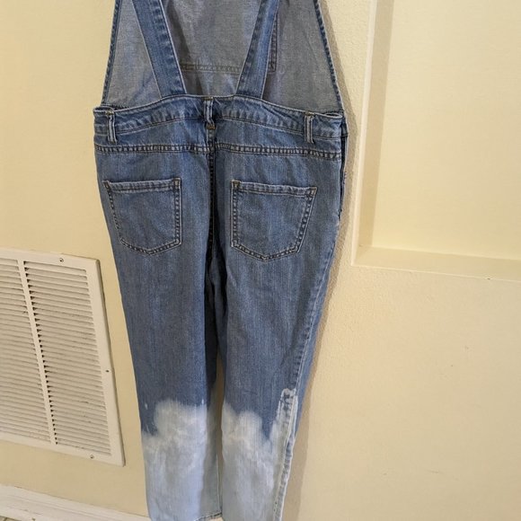 Disney Mickey & Co. Collection x Forever 21 Denim Ombre Overalls Size Small - Picture 5 of 5